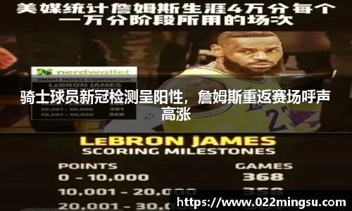 骑士球员新冠检测呈阳性，詹姆斯重返赛场呼声高涨